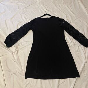 Michael Kors Black Long Sleeve Dress